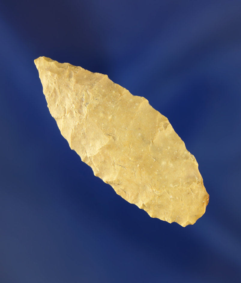 1 5/8" oval knife. Wyoming.