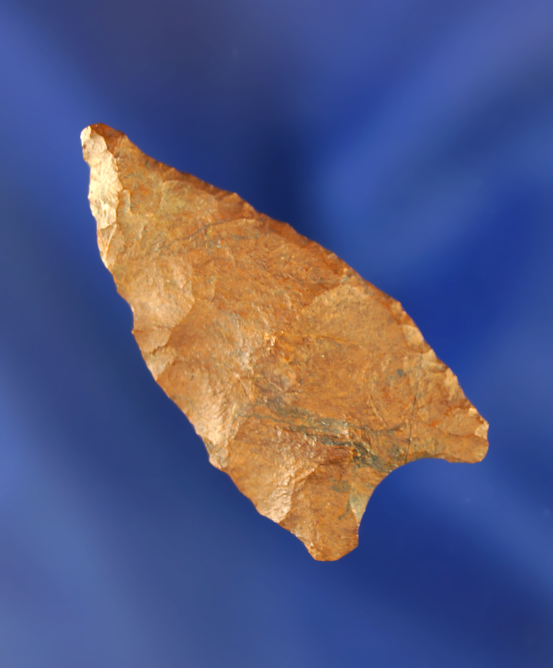 1 3/8" nicely patinated McKean point. Wyoming.