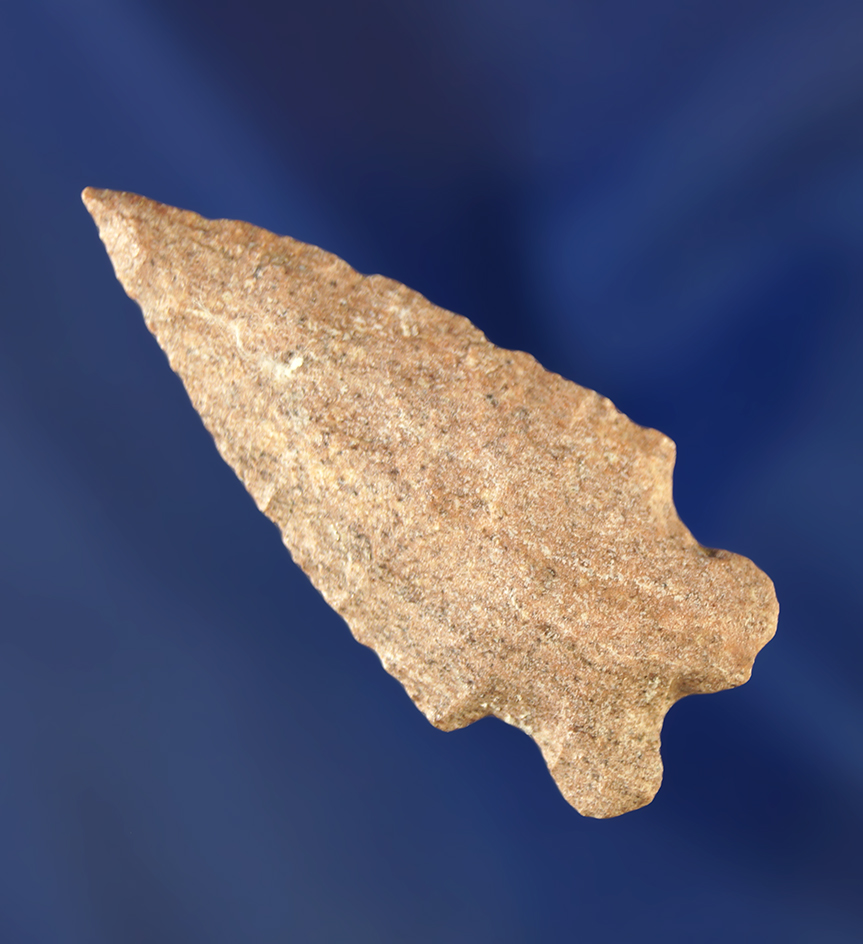 1 13/16" Hanna point in very nice condition that is well flaked. Wyoming.