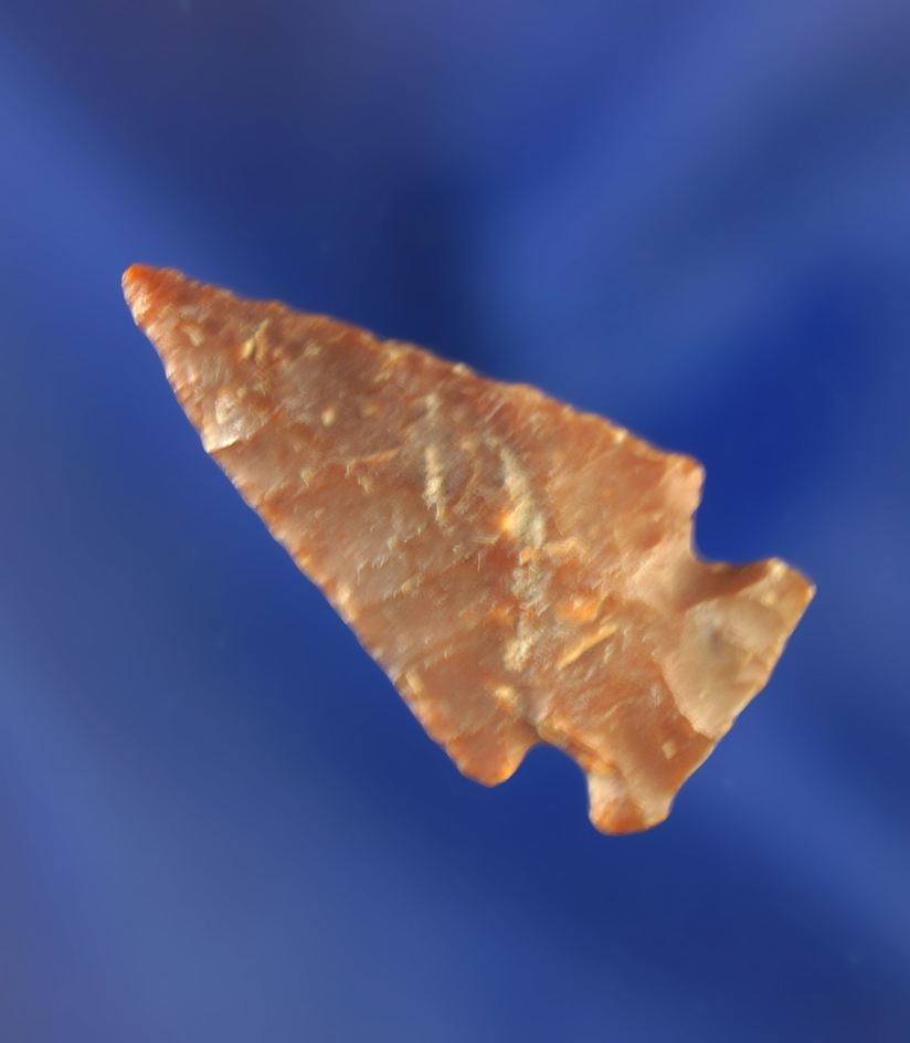 1 3/16" Pelican Lake made from attractive colorful material. Wyoming.