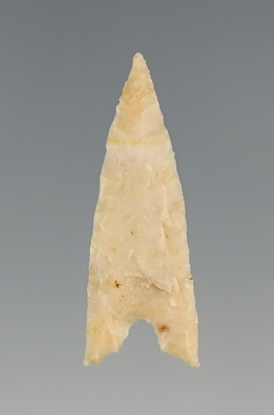 1" Garza found at the Lubbock Lade Site in Texas. Ex. Charles Shewey. Comes with Certificate.