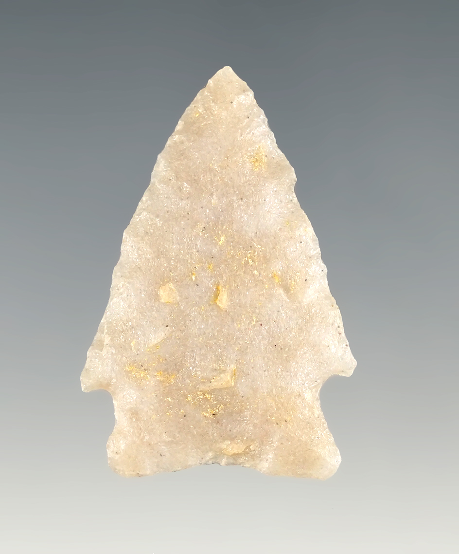 1 9/16" Pelican Lake made from Spanish Diggings Quartz. Found in Colorado.