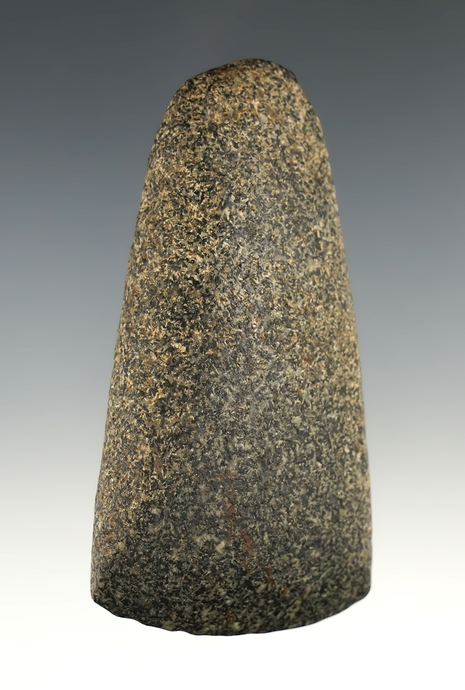 Well made 3 5/8" Hardstone Celt found in Williams Co., Ohio.