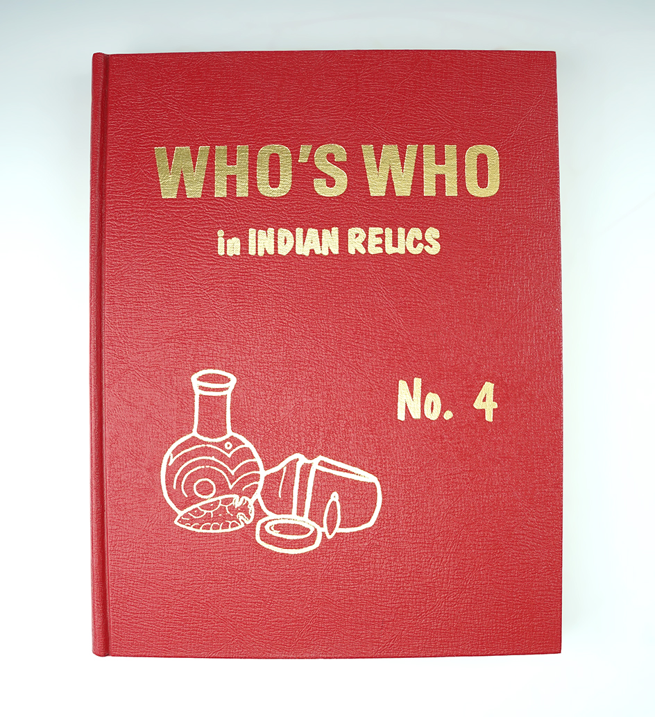 Hardcover Book: " Who's Who in Indian Artifacts" No. 4.