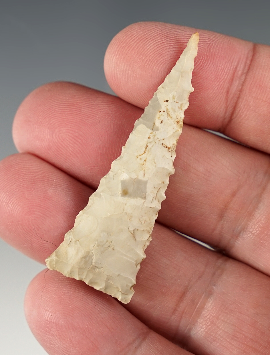 Well made 2 1/8" Madison found in Madison Co., Illinois by Jack Bohnestiec in the early 1960's.