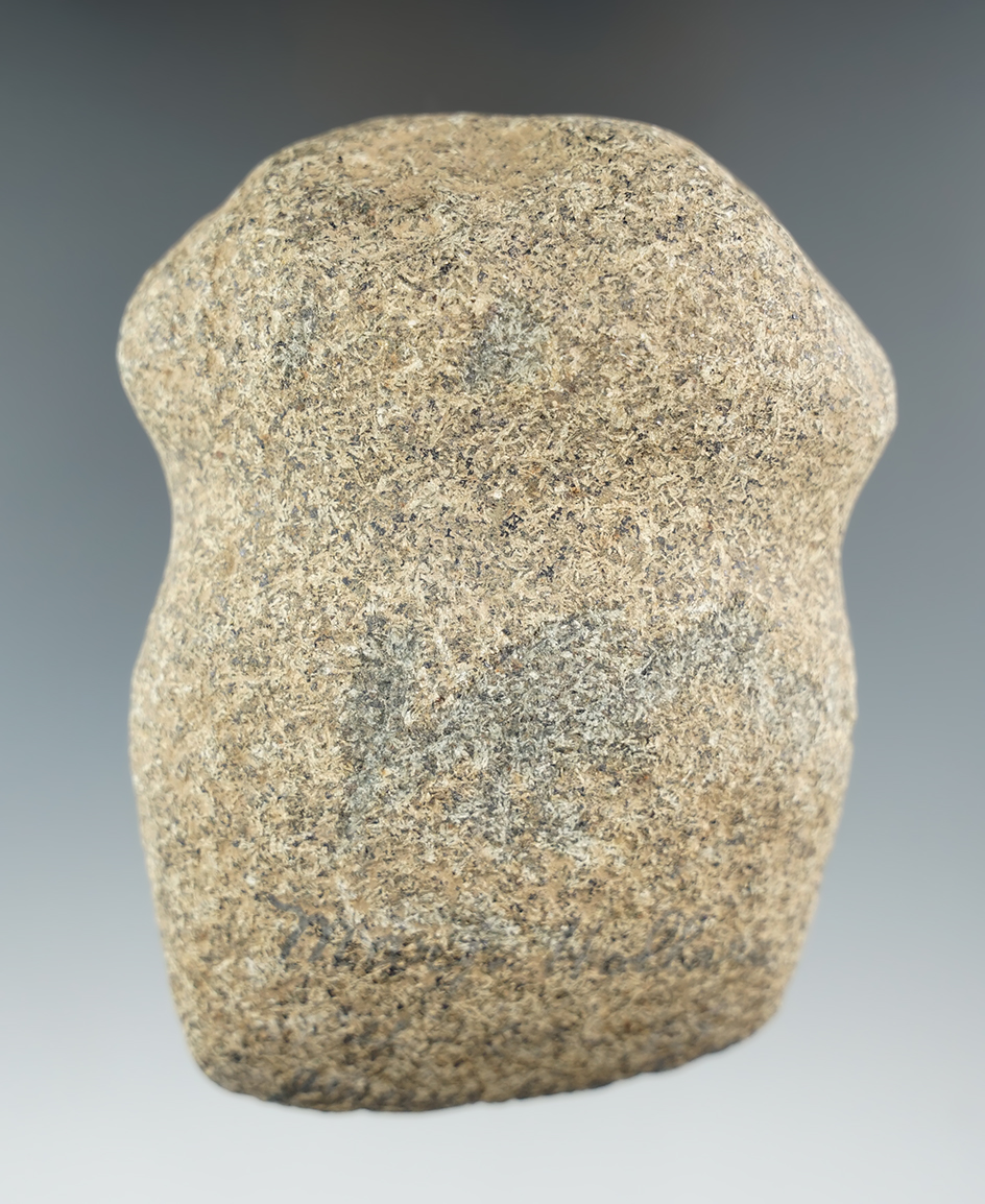 3 3/4" full grooved Axe in nice condition found in Indiana.