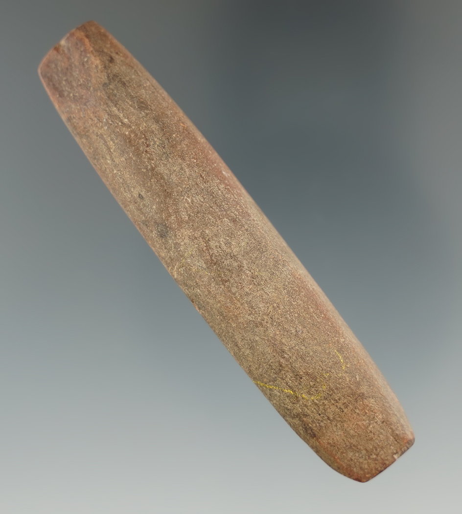 3 1/4" Elliptical Atl-atl weight found in Tipton County Tennessee.