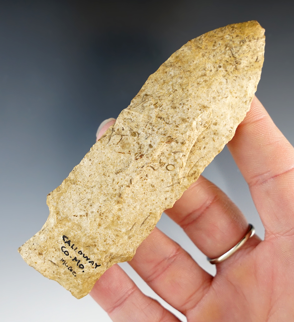 4 1/4" Etley Knife found in Callaway Co., Missouri.