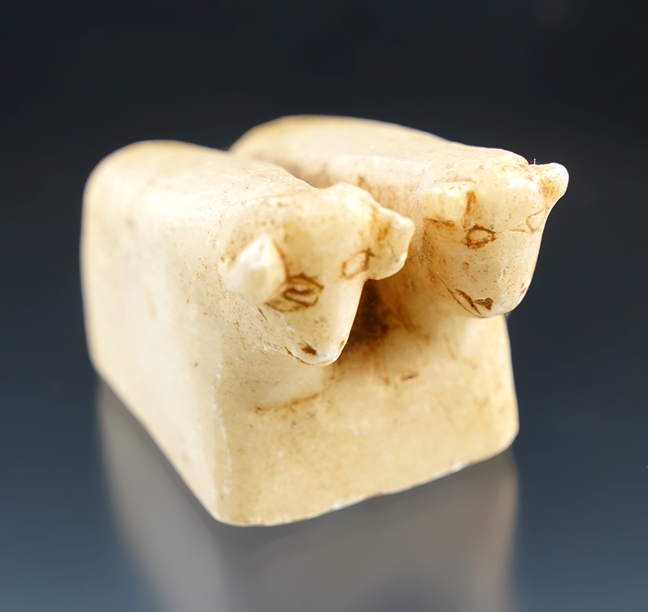 1 11/16" Spanish Colonial effigy fertility figure, Peru.