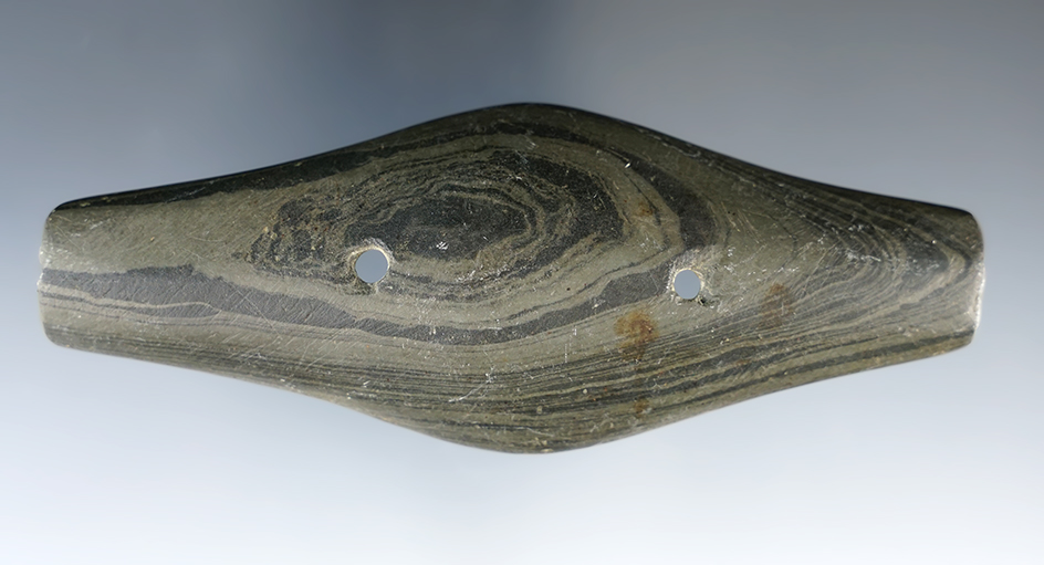 4 5/8" Adena Expanded Center Gorget.