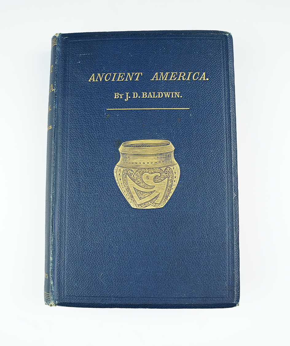Ancient America by J.D. Baldwin. In good condition.