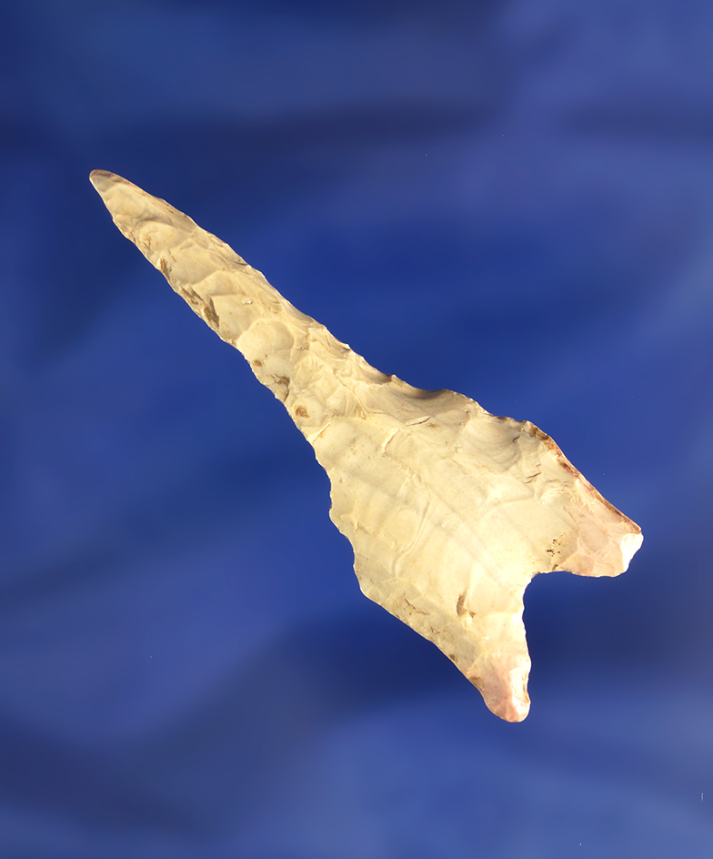 Classic style 2 9/16" Dalton drill that is heavily beveled found in central