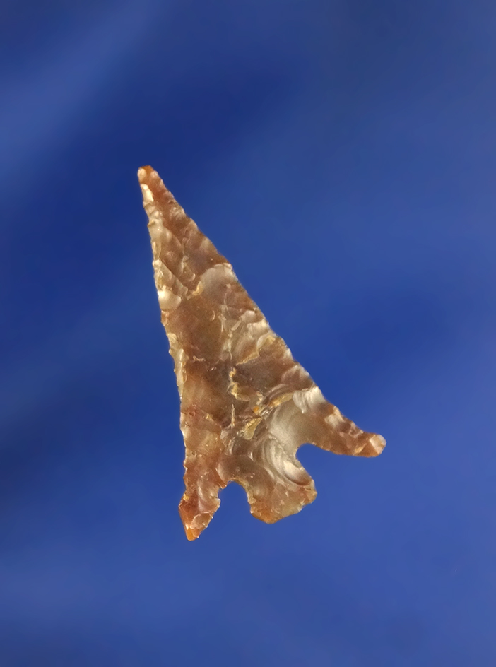 Beautifully styled 1" Columbia Plateau found near the John Day Rapids by Kaye Don Bruce, WA.