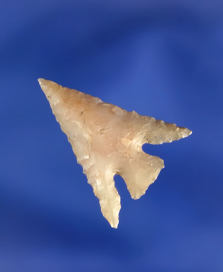 7/8" Columbia Plateau that is perfectly flaked in excellent condition truly a G-10 Gempoint.