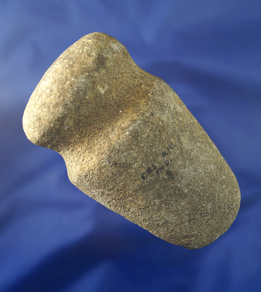 4 3/16" full grooved Axe in perfect condition found near the Eel  River in Indiana.