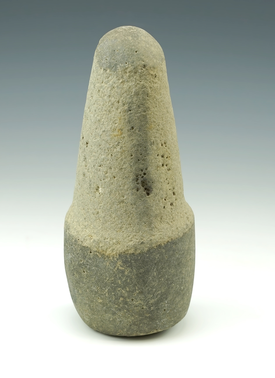 Outstanding 8 1/8" Hardstone Pestle found close to the Maybe Site, Klickitat Co., Washington.
