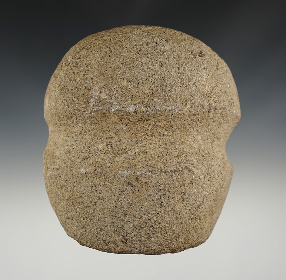 Nicely worked and grooved 4 9/16" Net Weight found close to the Dalles, Oregon.