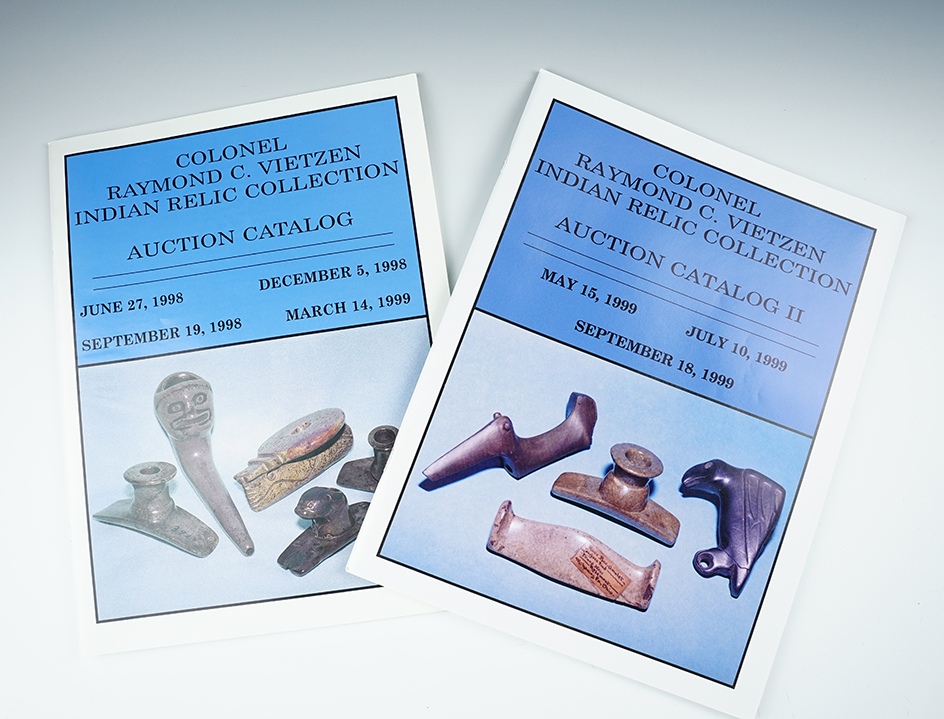 Pair of Softcover Catalogs in fantastic condition. Catalog #1 and 2 from Vietzen's sale.