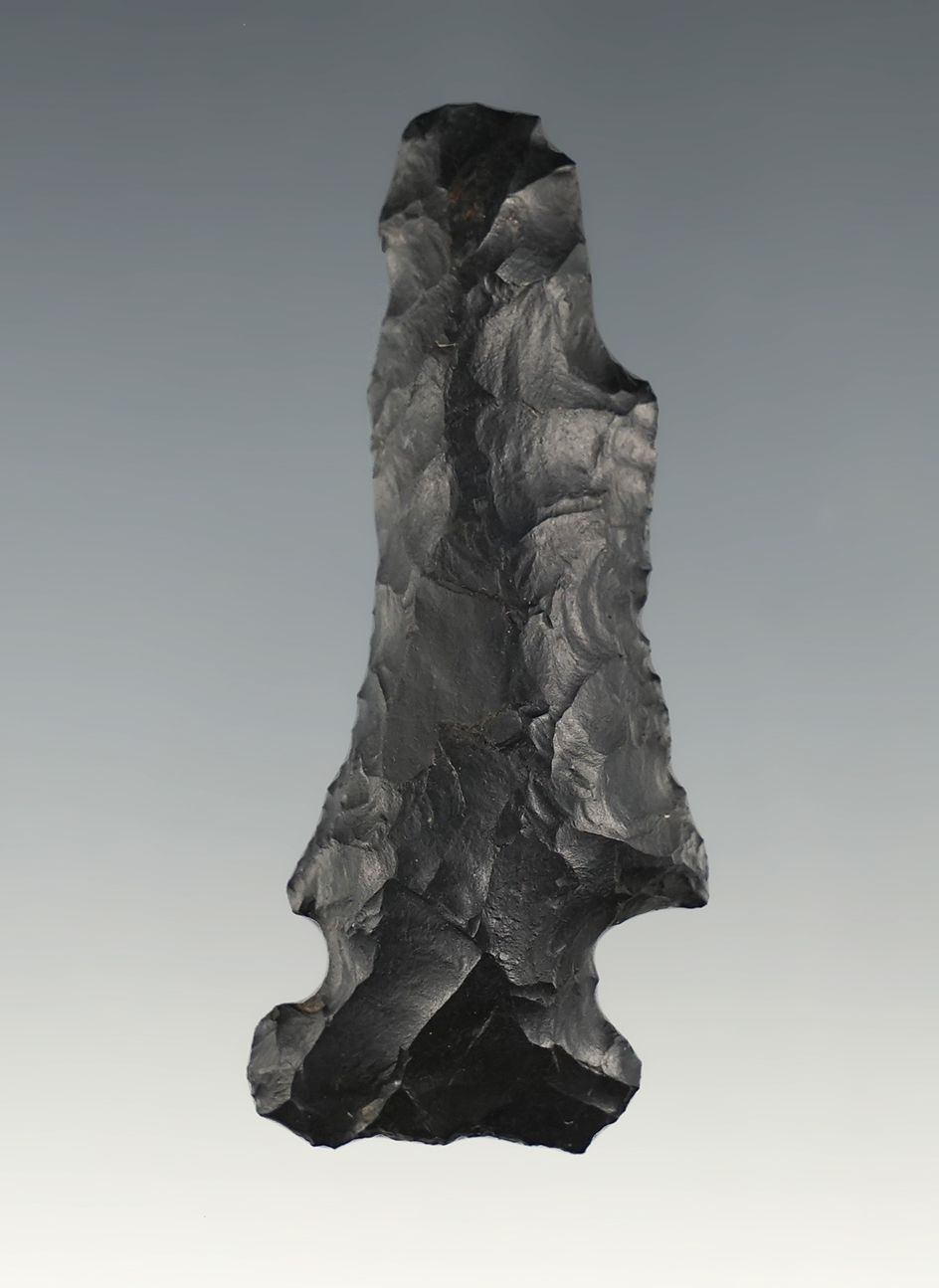 Fine Hafted Shaft Scraper that measures 2 1/8". Found in Darke Co., Ohio.