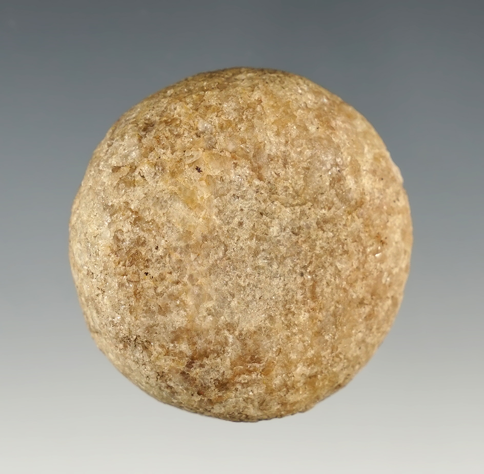 1 11/16" wide Miniature Discoidal that is well patinated. Found in Kentucky.