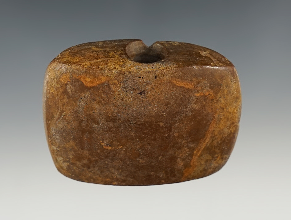 Outstanding 2 11/16" Bannerstone found in Alachua Co., Florida that is well styled.