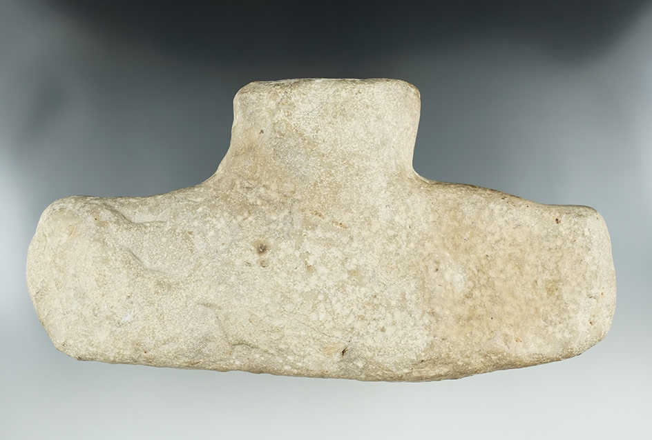 7 3/4" x 4 " Tall rare Steatite "Great Pipe" preform. Unique relic. Found in Southern Ohio.