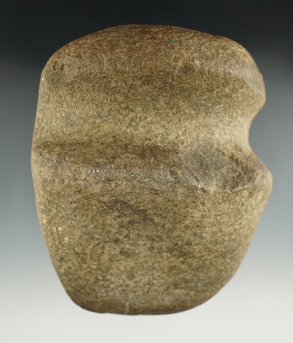 4 1/2" long 3/4 grooved Axe that is well patinated found in Illinois.