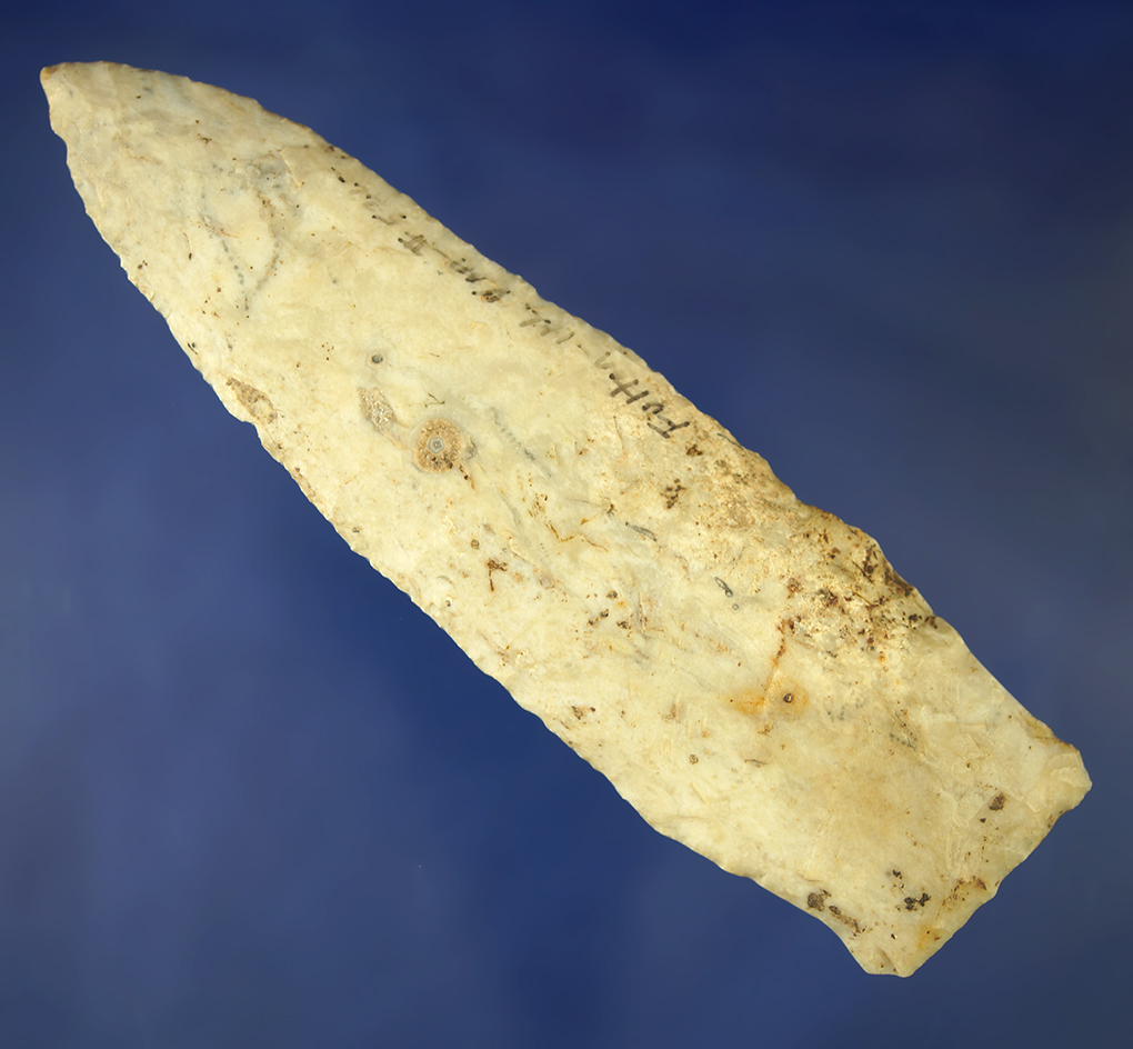 5 1/4" Holland found in Fulton Co., Illinois. Comes with a Motley COA.