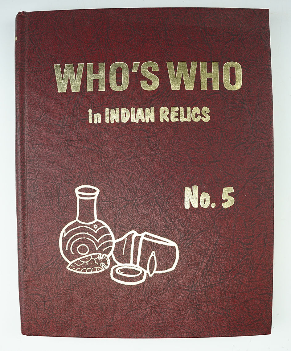 Hardback Book: Who's Who in Indian Relics No. 5. First Edition.