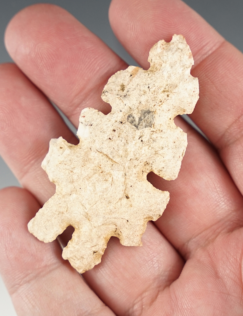 Rare 2 3/8" Eccentric point - Parker Ferguson Site in the Fulton/Izard Co., area, Arkansas.