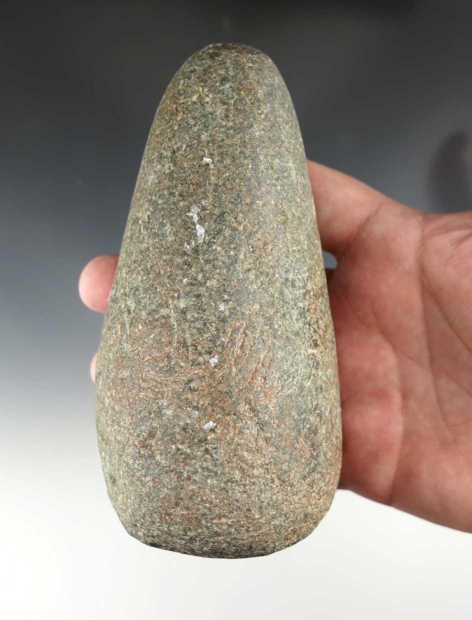 Nice Hardstone Pestle found near the town of Matawa, Washington in Grant county. 5 1/4".