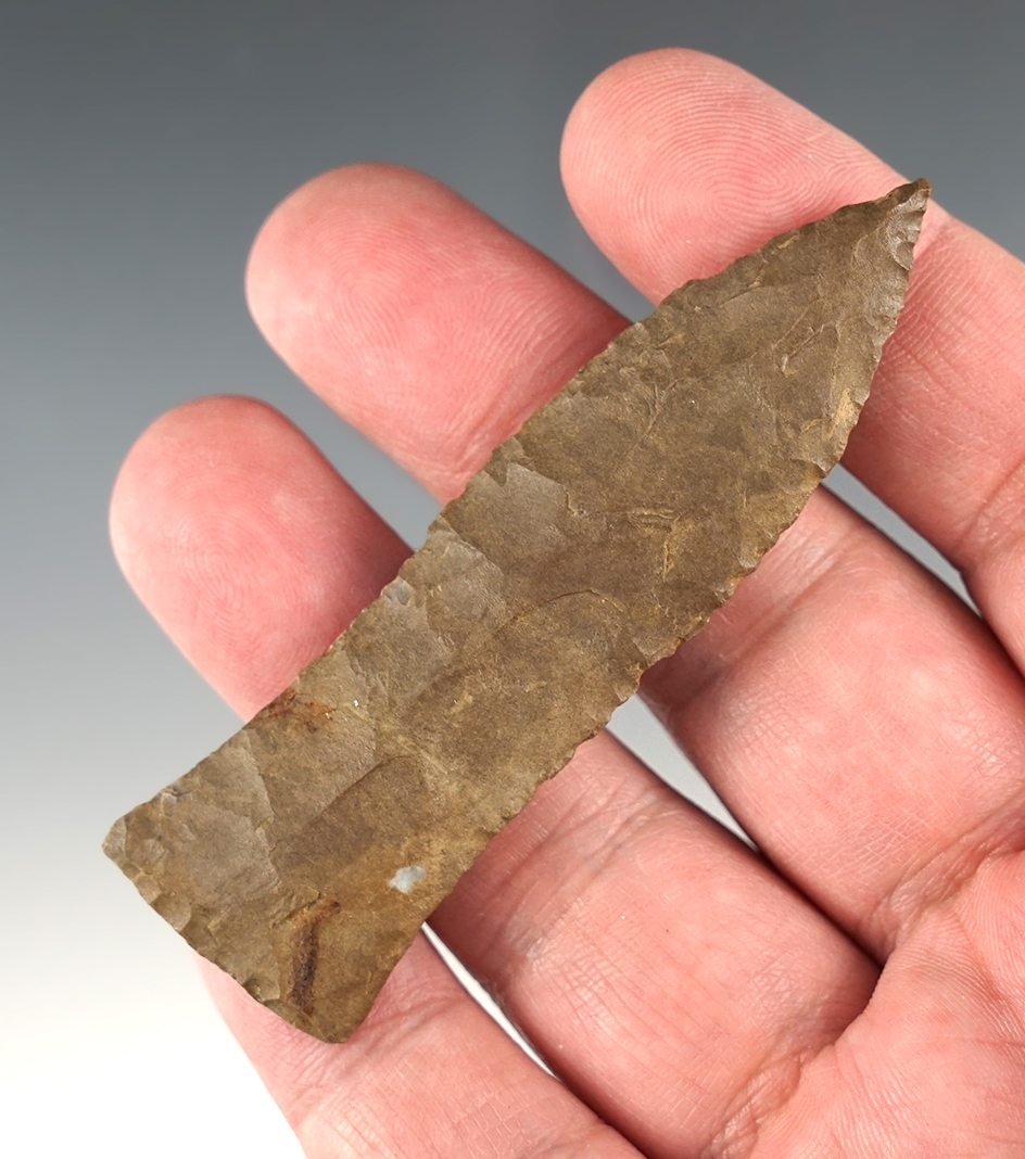 Well styled 3 1/16" Copena found in Hardin Co., Tennessee.