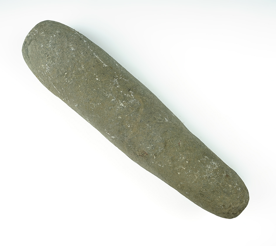 Large, 11 1/2" Roller Pestle found in the Eastern U.S.