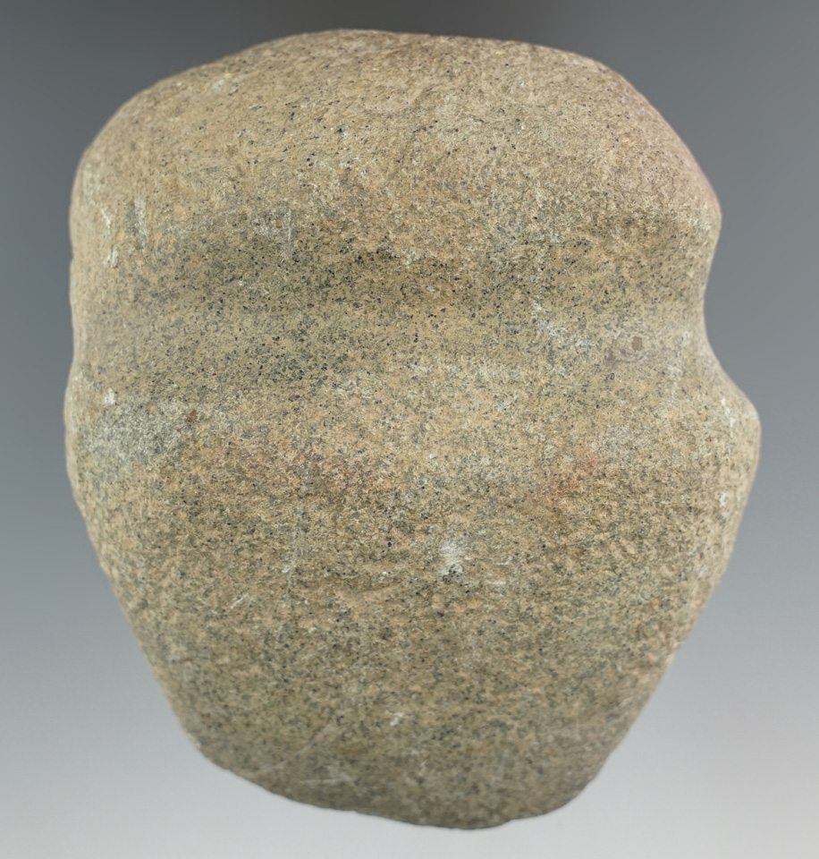 4 3/16" Grooved Axe found in Indiana.