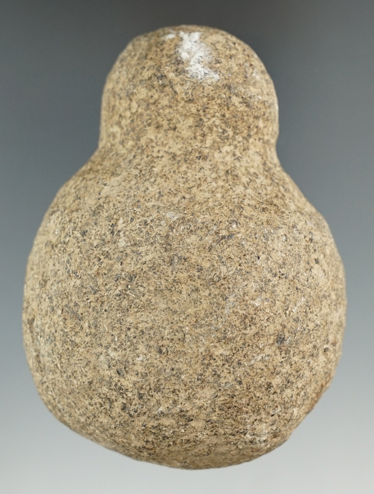 3 7/8" Full Grooved Hardstone net weight found in Indiana.