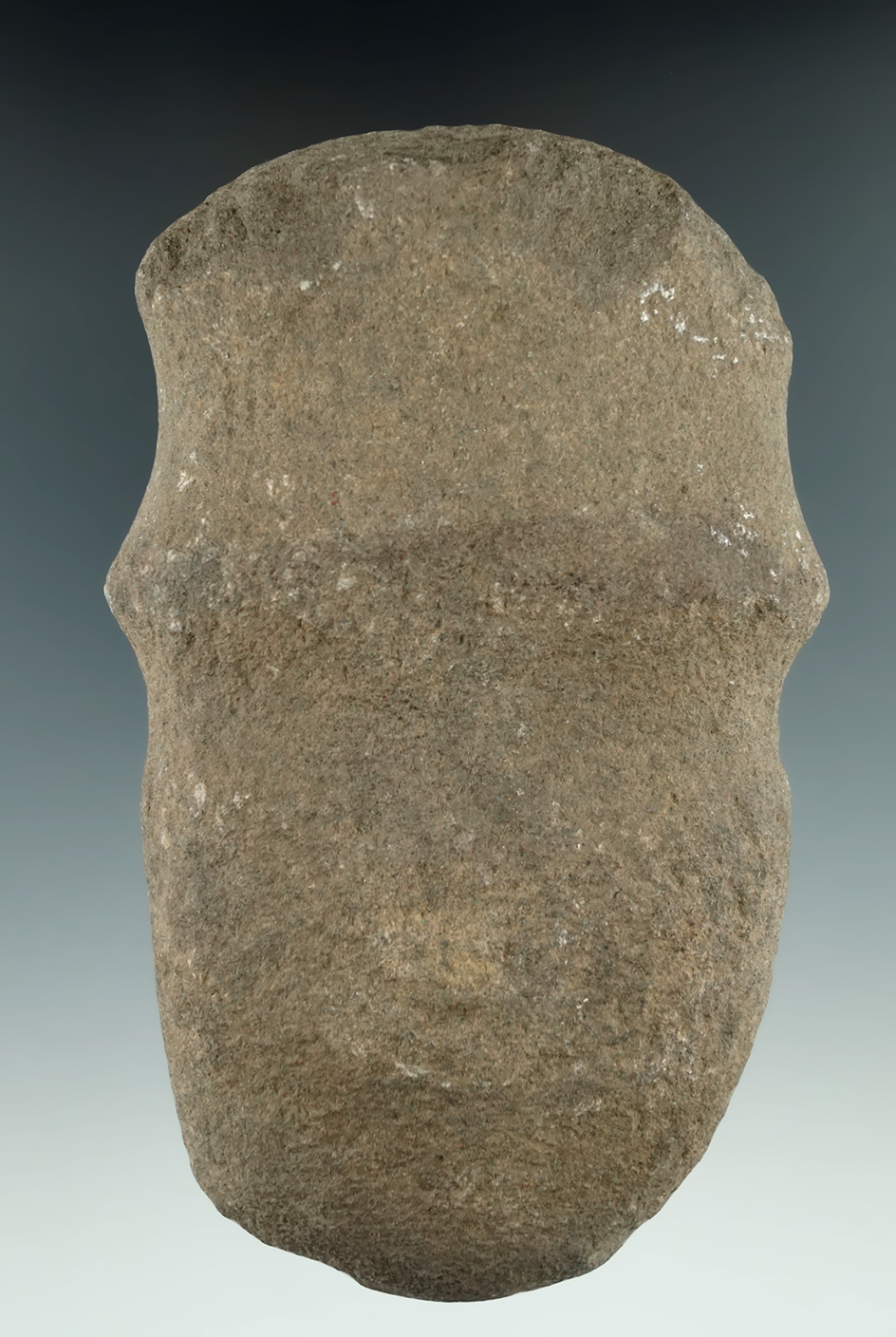 Rare style! 5 5/8" Double Grooved Hardstone Axe found in New Jersey.