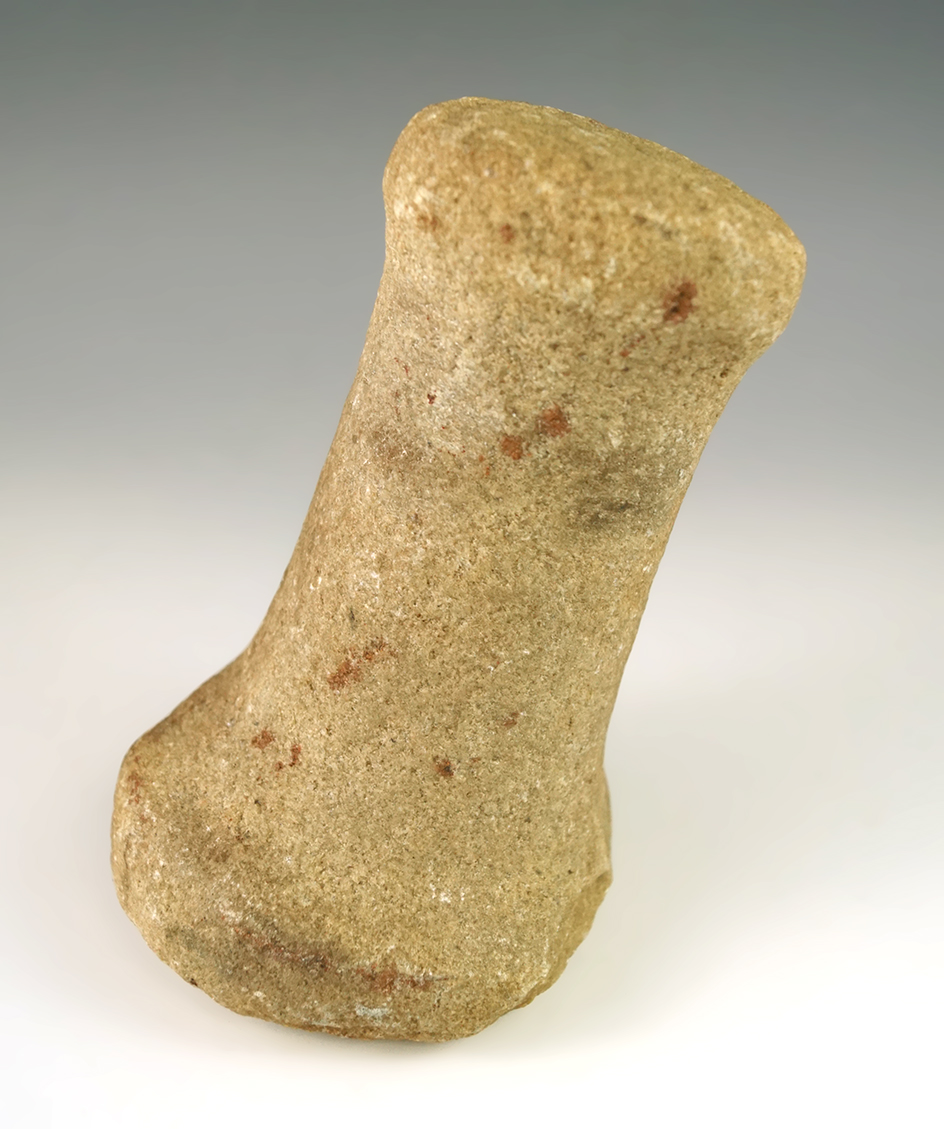 5" Tall Bell Pestle made from Quartz found in Ohio