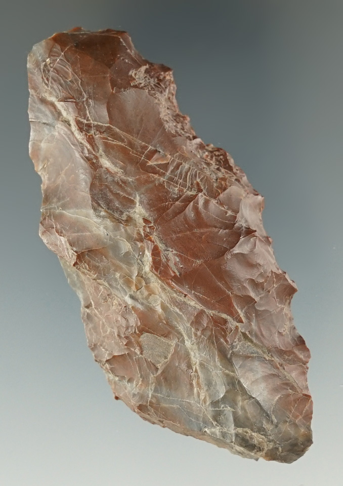 3 1/8" Flint tool found near Eureka, Humboldt Bay area, Humboldt County California