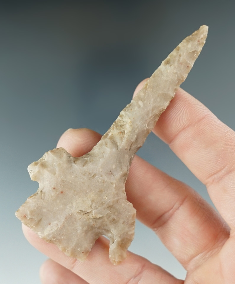 3 1/4" Castroville Drill found in Williamson Co., Texas. Rogers COA.