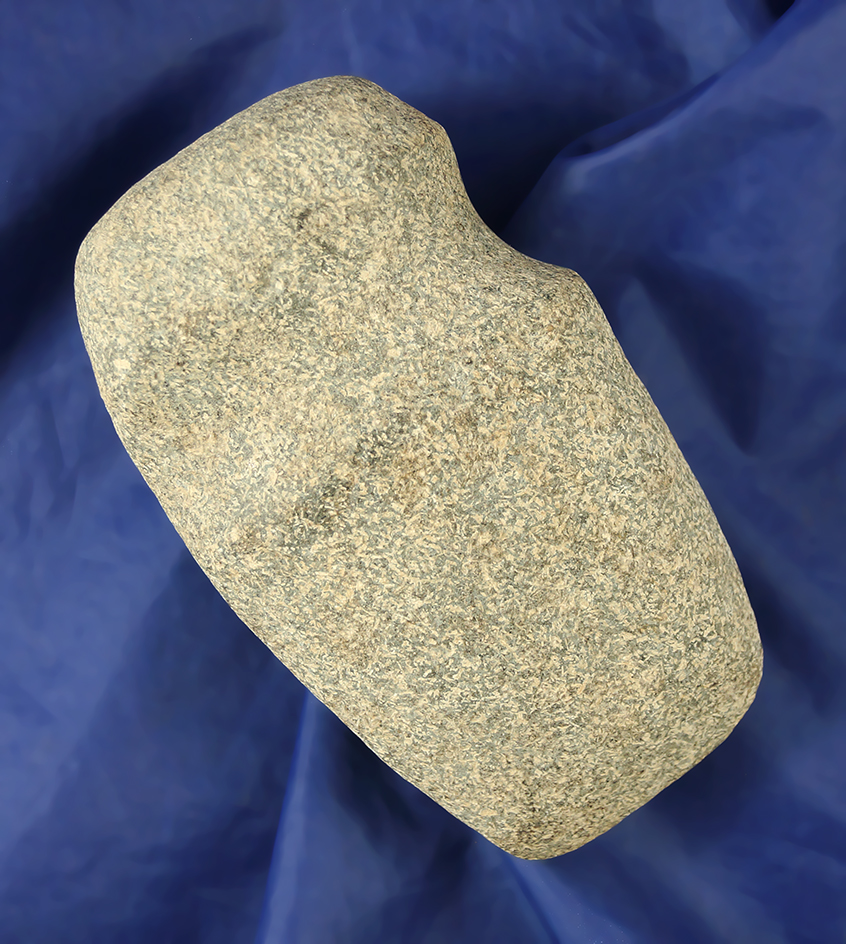 4 3/4" granite 3/4 grooved Axe found in Pickaway Co.,  Ohio.