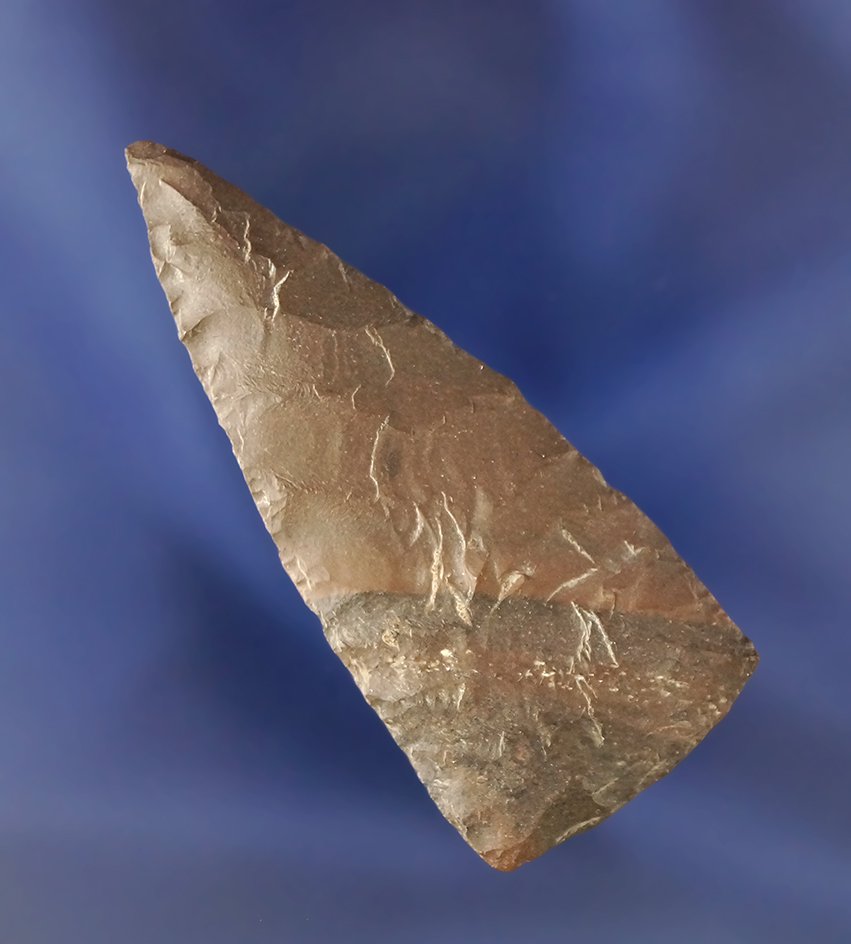 2 1/8" Plateau Triangular Knife found near the Columbia River, WA. Stermer COA.