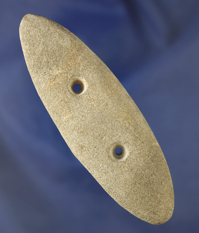 4 5/16" Gorget found in Montgomery Co.,  Pennsylvania
