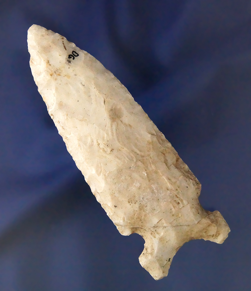 3 1/2" Graham Cave - Calhoun Co.,  Illinois made from high-quality Burlington.  Dickey COA.