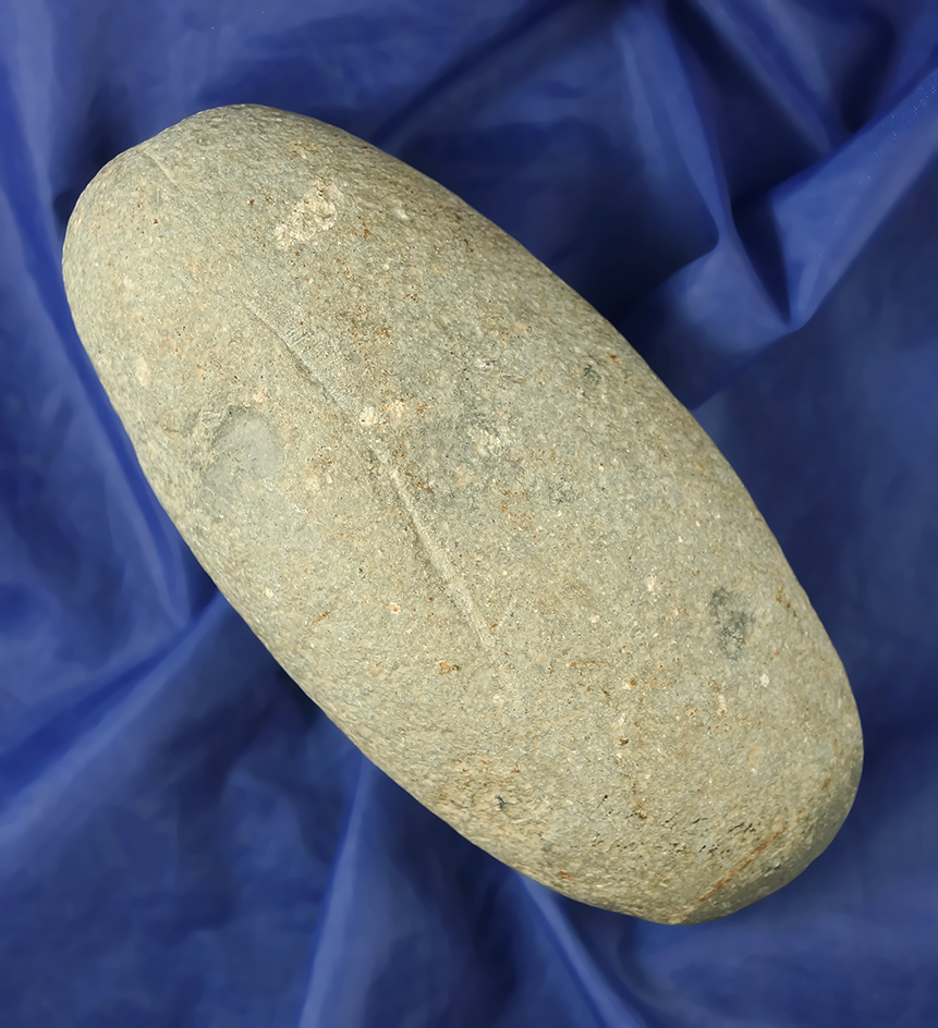 5 3/4" stone Celt in good condition with nice use polish at bit area found in Ohio.