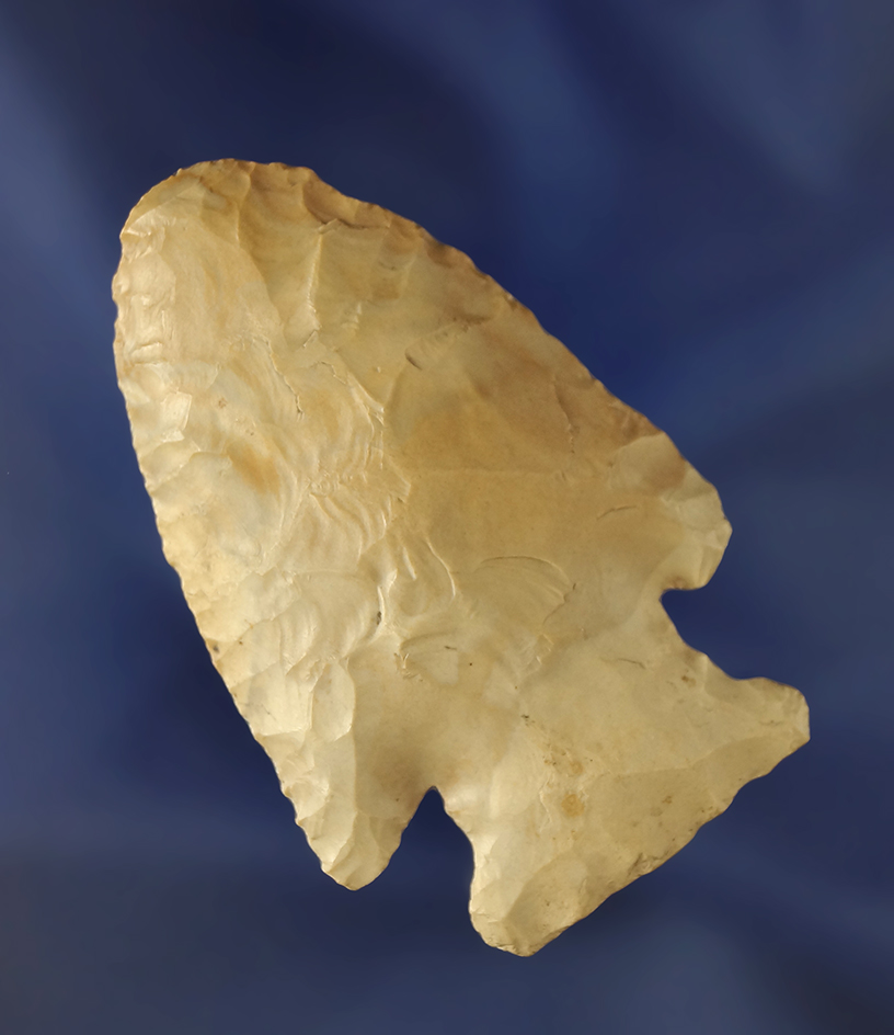 2 1/2" Hardin Barbed that is well patinated. Found in Madison Co.,  Illinois.