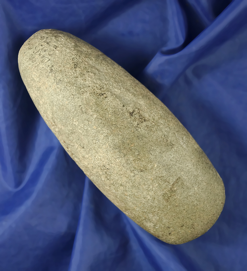 Excellent style and nice polish on this 5 1/2" stone Celt in perfect condition found in Ohio.