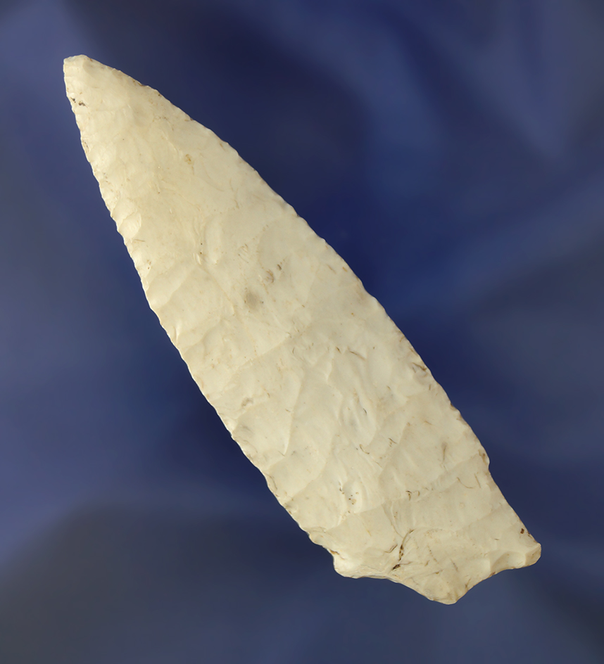 3 9/16" Holland point found in Randolph Co.,  Illinois. Ancient damage to base is very restorable