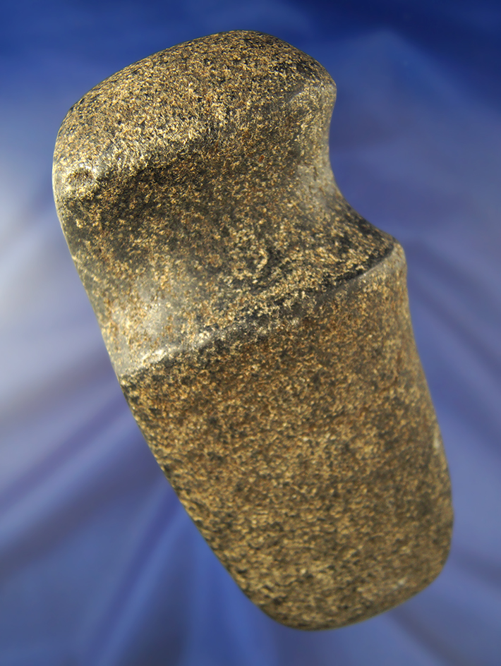 Excellent style, polish and condition on this 6 1/4" raised ridge 3/4 grooved Axe - Indiana.