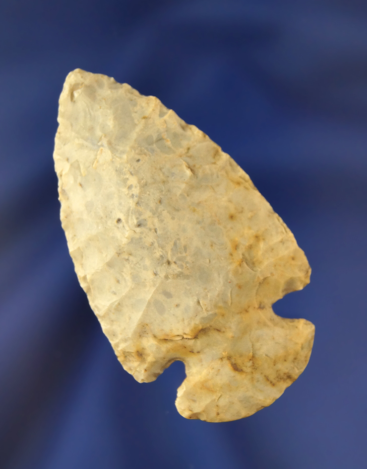 2 7/16" Dovetail made from Flint Ridge Flint found in Knox Co., Ohio.