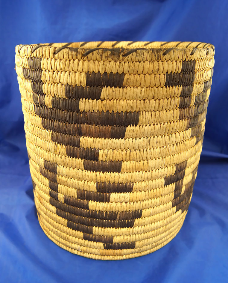 Very Large 9 1/2" Tall Papago Basket.